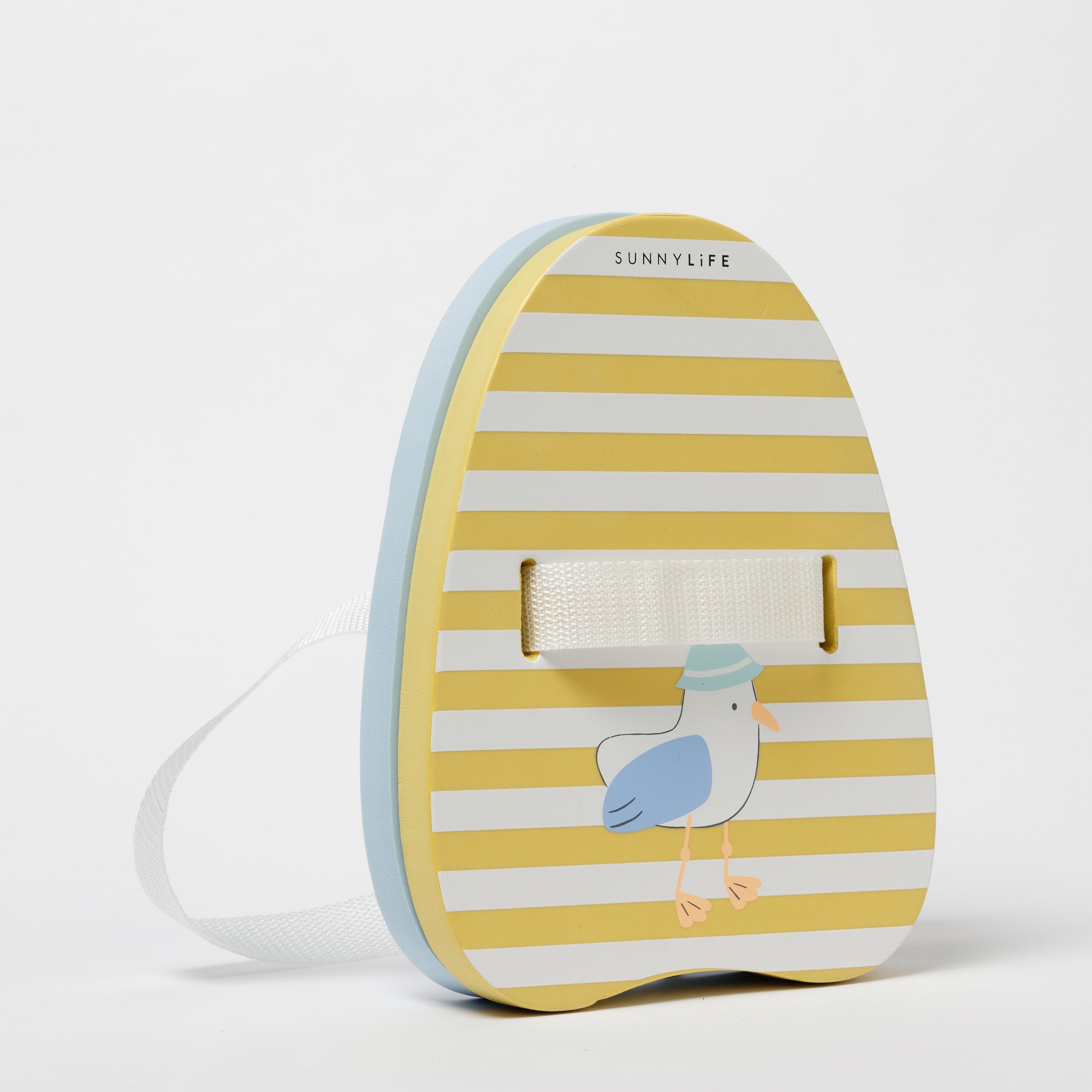 sunnylife-bubble-back-float-sid-the-seagull-mustard-stripe-sunl-s51bbfms