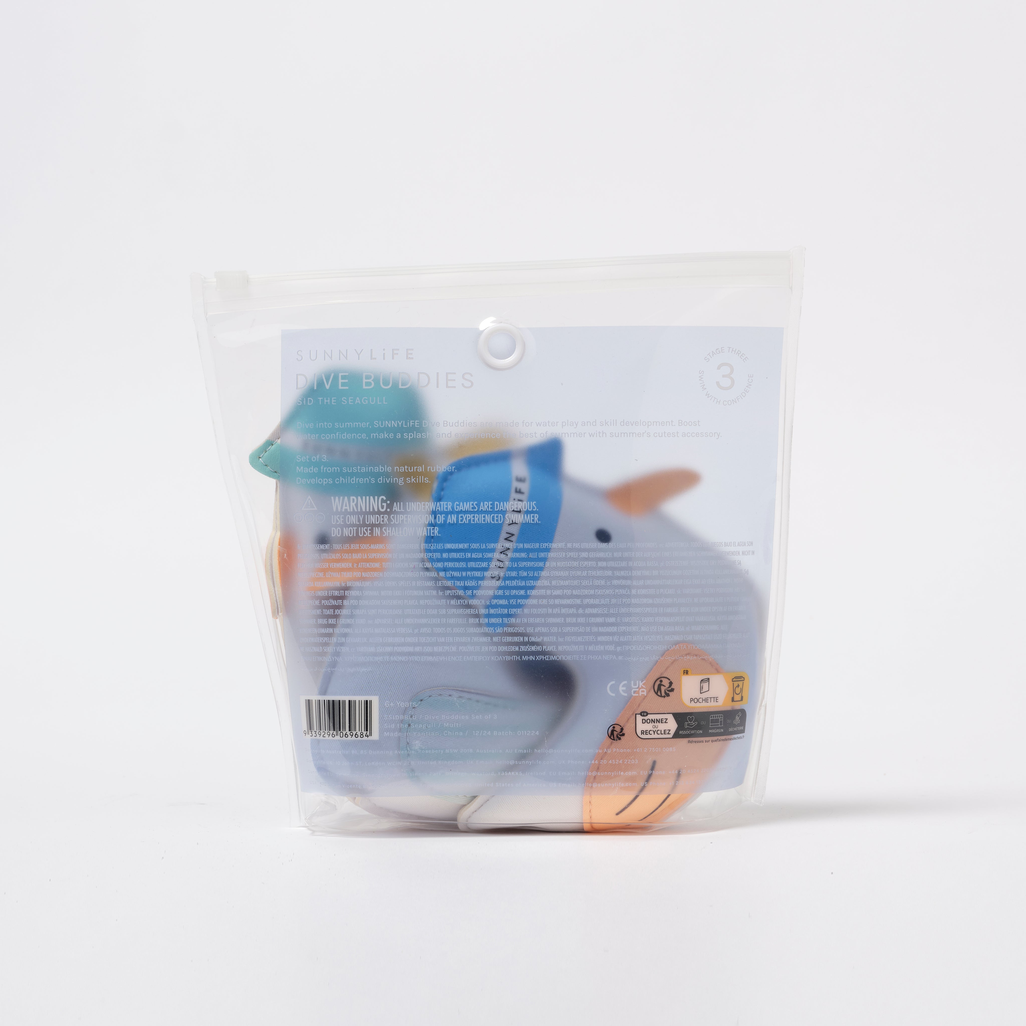 sunnylife-dive-buddies-sid-the-seagull-multi-set-of-3-sunl-s51dbblu