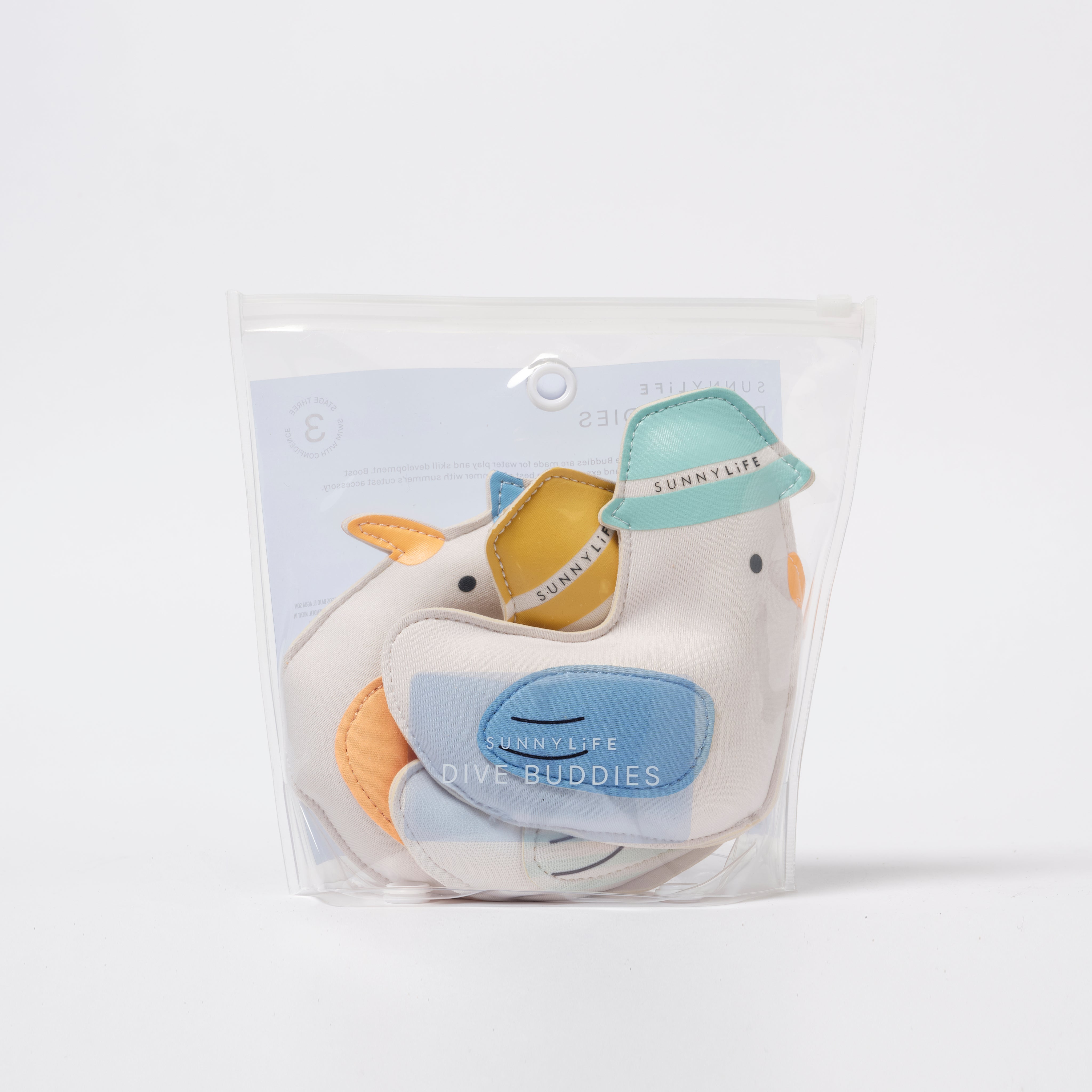 sunnylife-dive-buddies-sid-the-seagull-multi-set-of-3-sunl-s51dbblu