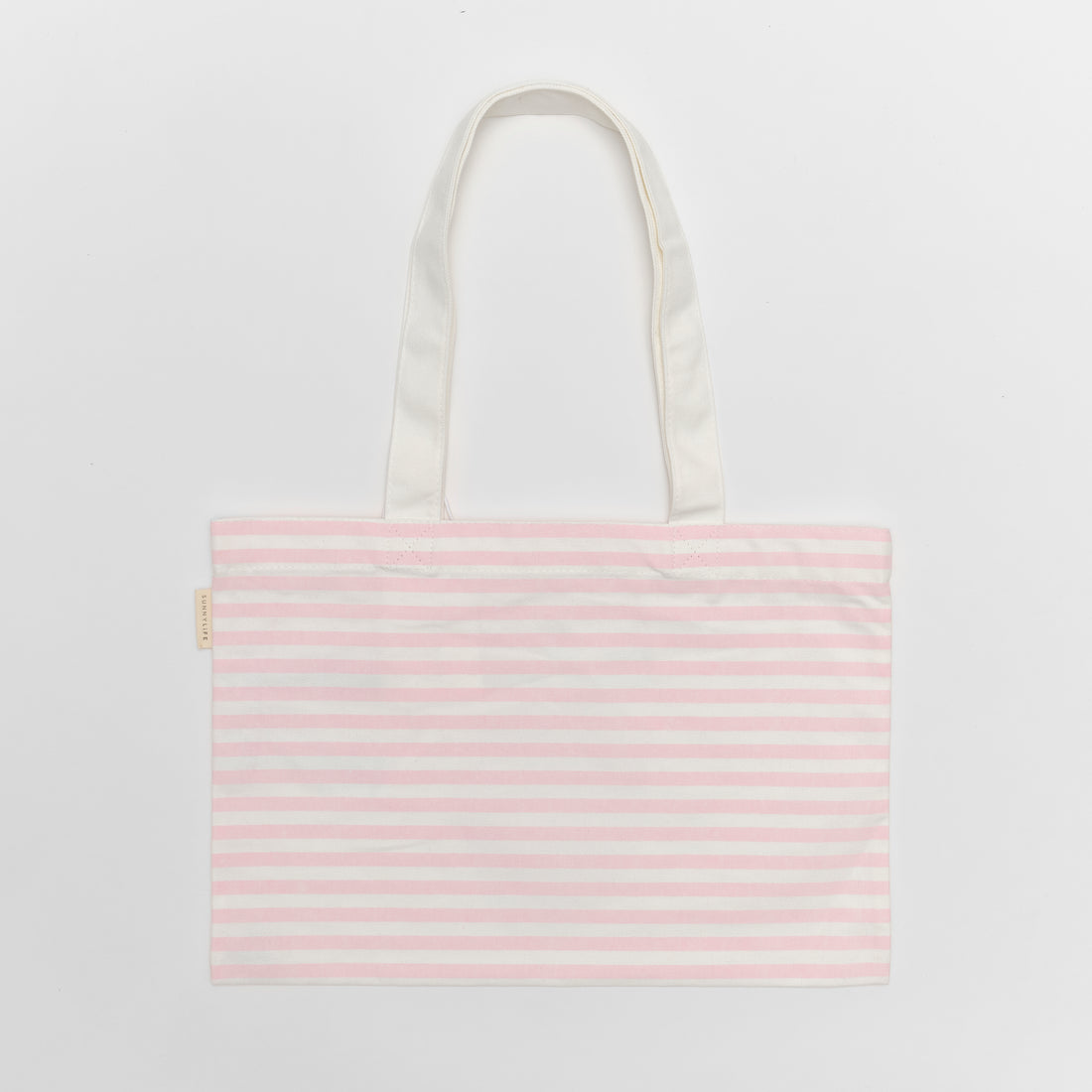 sunnylife-kids-canvas-beach-bag-strawberry-sunshine-pink-stripe-sunl-s51kcbpk