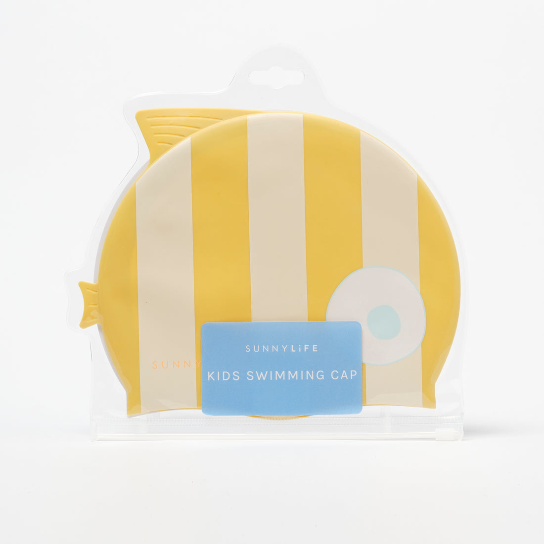 sunnylife-kids-swimming-cap-finn-the-fish-mustard-stripe-sunl-s51scmst