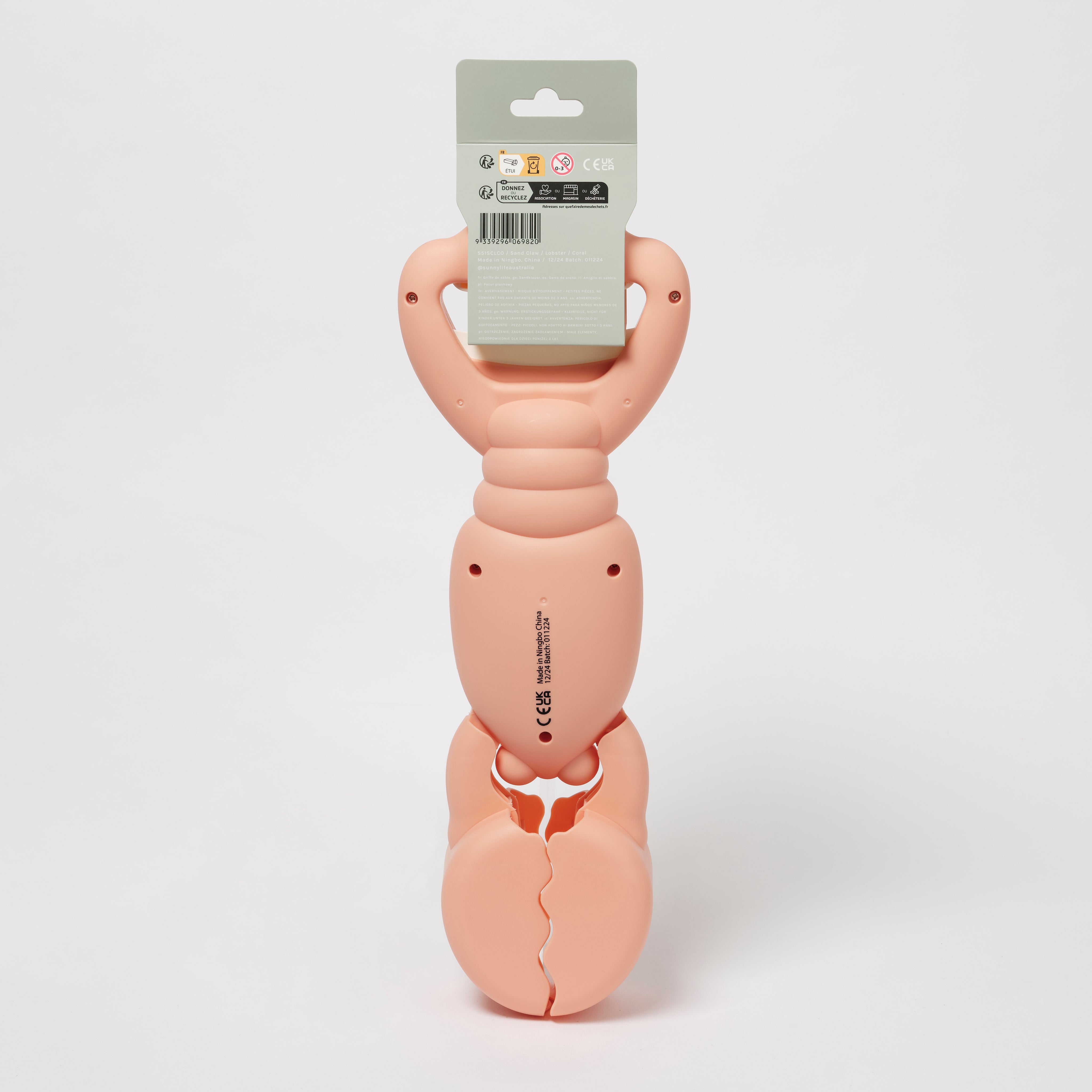 sunnylife-sand-claws-lobster-coral-sunl-s51sclco