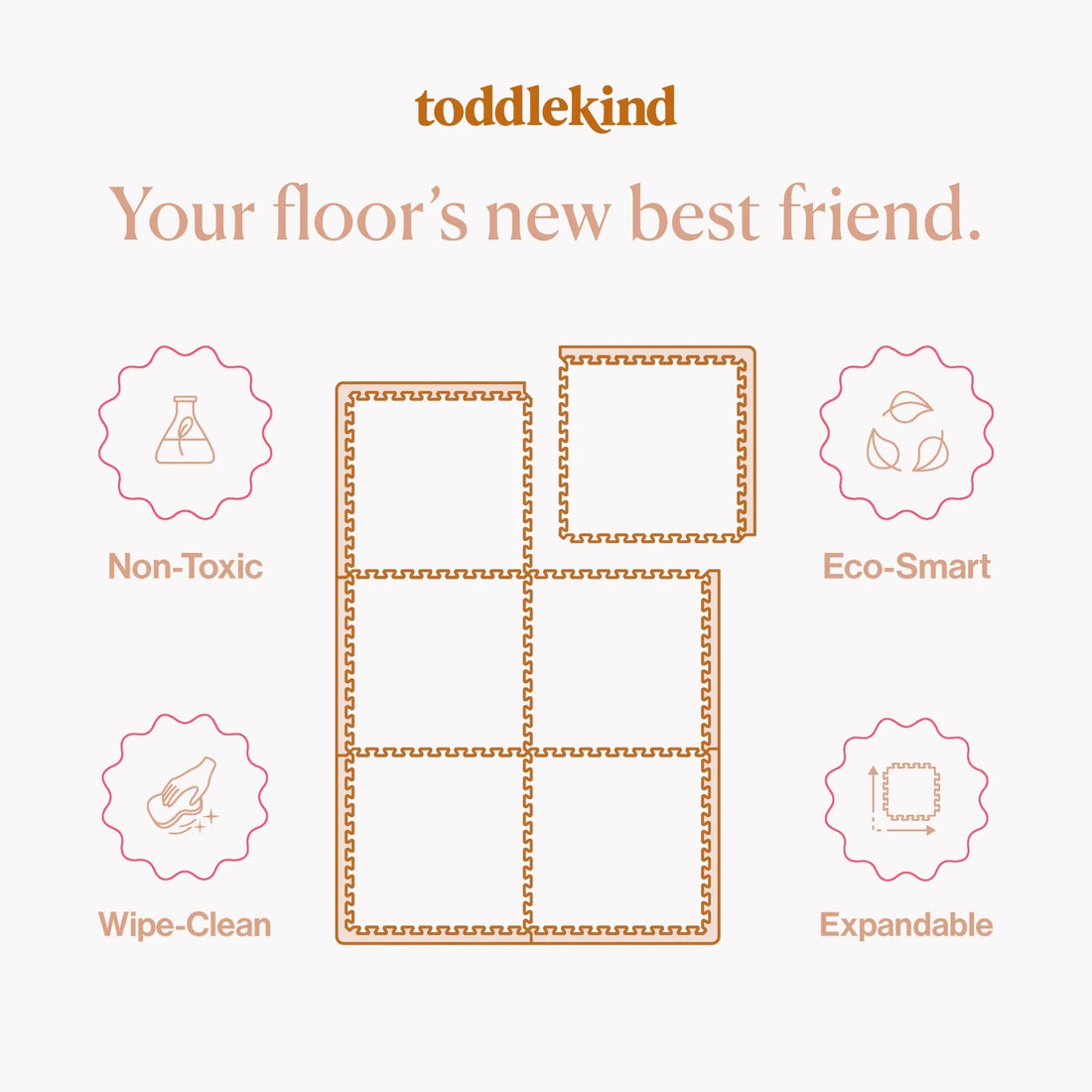 toddlekind-prettier-puzzle-playmat-parisa-millet-6-tiles-&-12-edging-borders-todk-337399