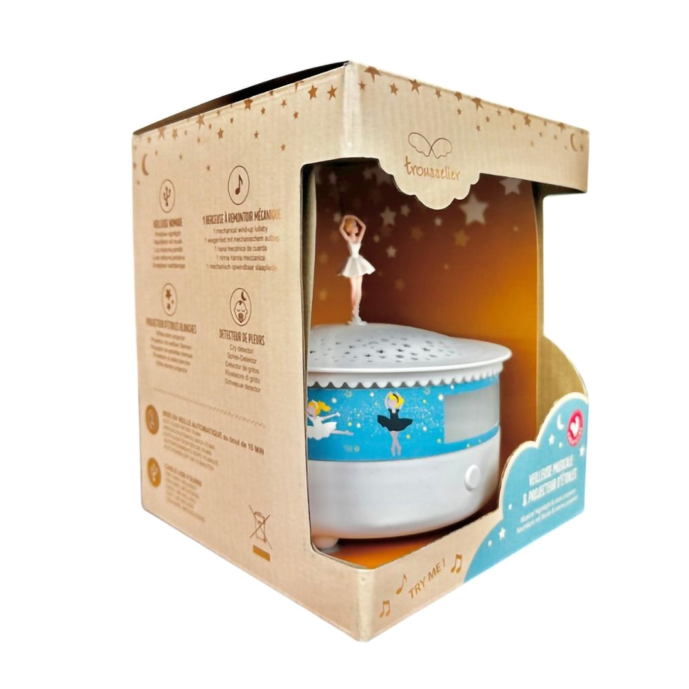 trousselier-night-light-star-projector-ballerina-14-cm-musical-cry-detection-usb-rechargeable
