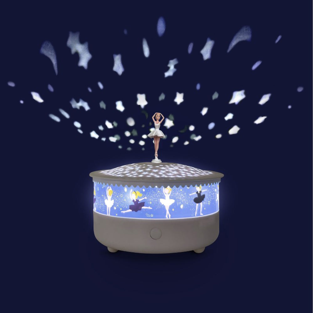 trousselier-night-light-star-projector-ballerina-14-cm-musical-cry-detection-usb-rechargeable