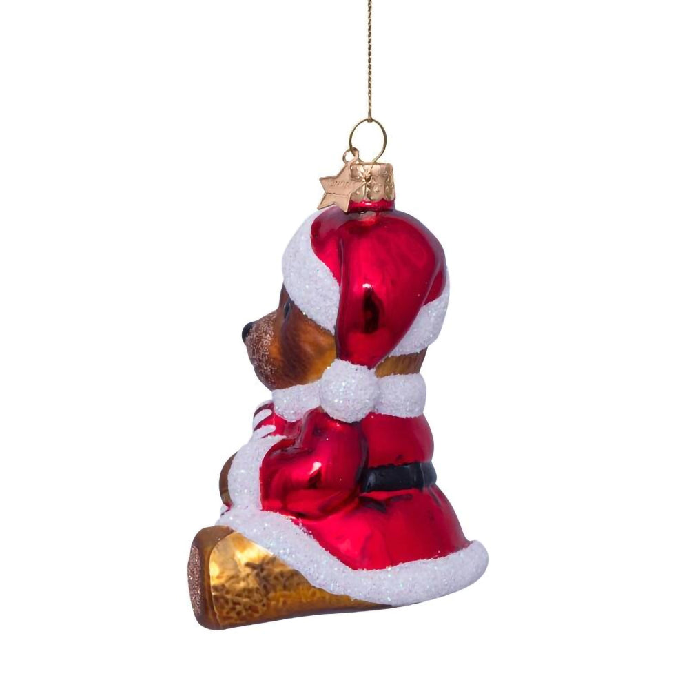 vondels-ornament-glass-multi-bear-w-christmas-dress-h9-5cm
