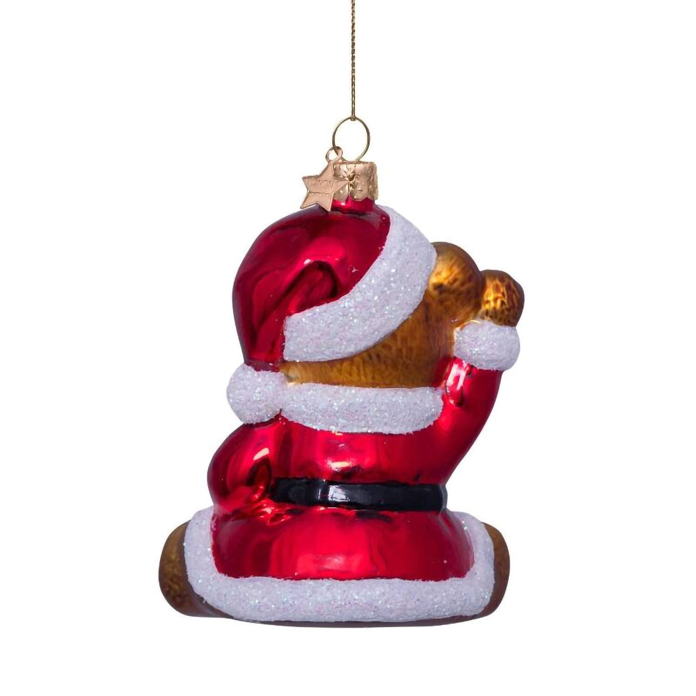 vondels-ornament-glass-multi-bear-w-christmas-dress-h9-5cm