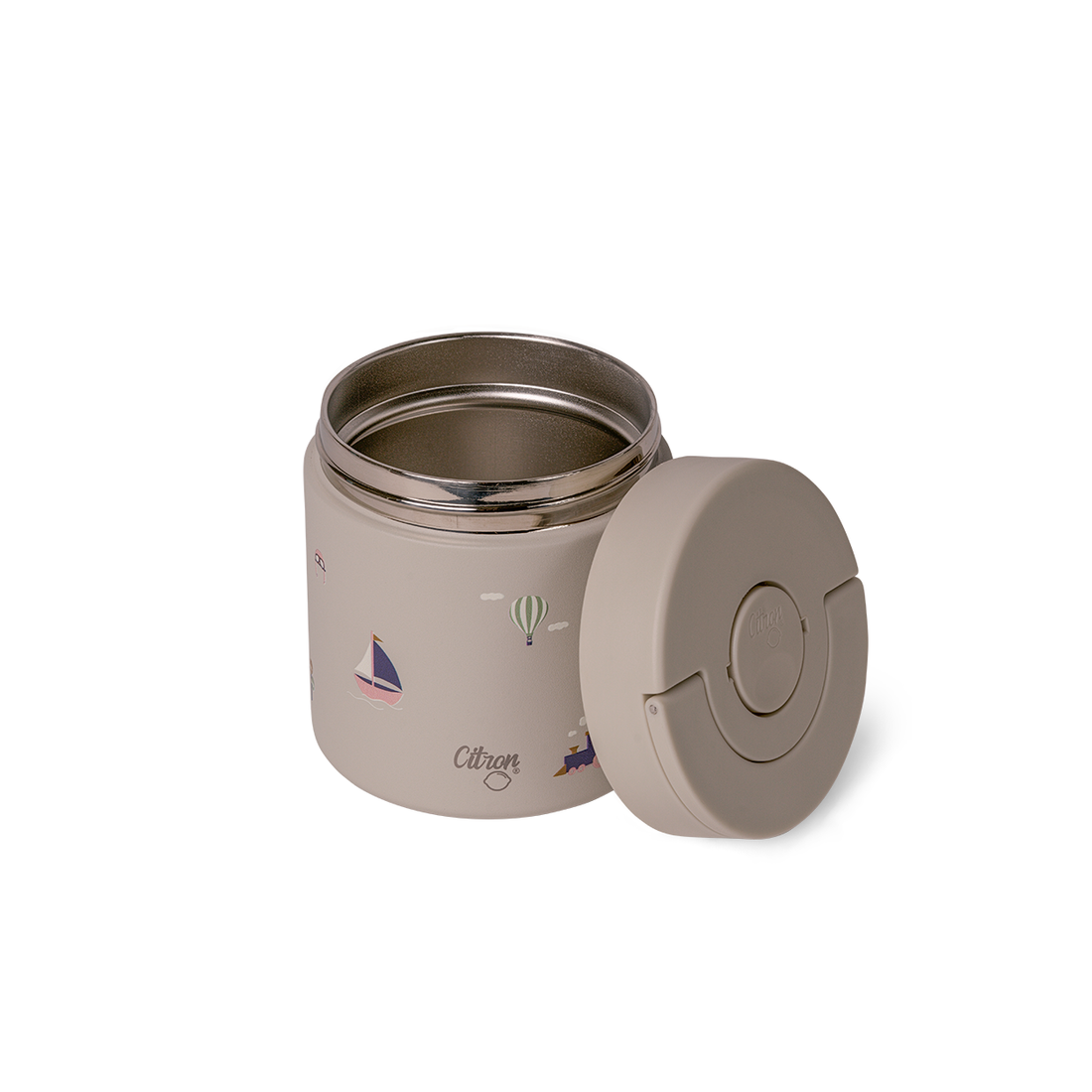 white-citron-food-jar-insulated-stainless-steel-350ml-vehicles-citr-65334