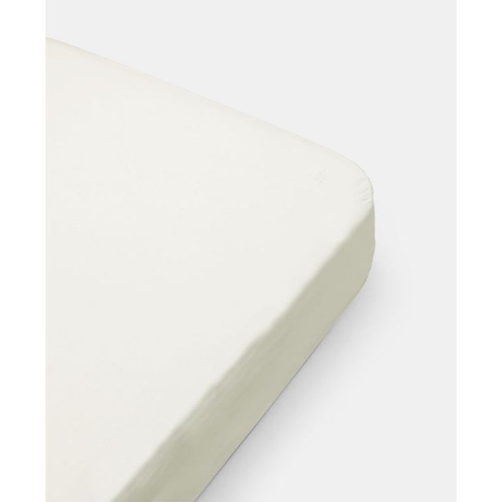 Dear April Adult Fitted Sheet - 90x200x13cm - Pure Nature (For Oliver Furniture Wood & Seaside Beds)