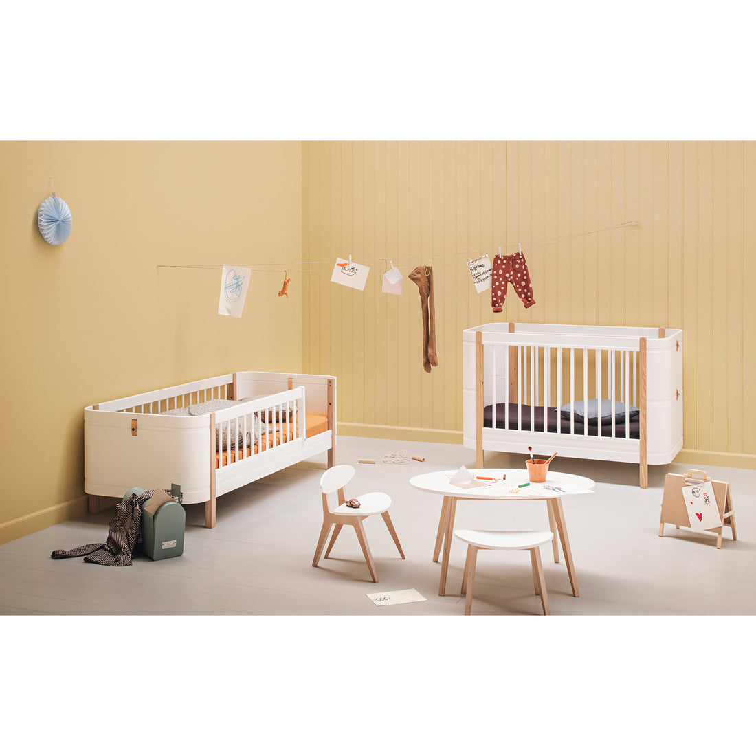 Oliver Furniture Wood Mini+ Sibling Conversion Kit for Wood Mini+ Basic Cot