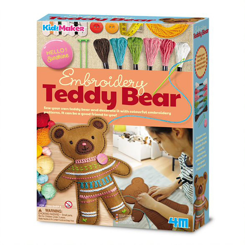 4M Embroidery Teddy Bear