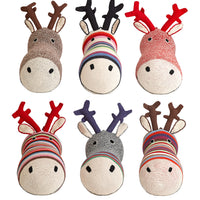 Anne-Claire Petit Reindeer Head Crochet - Choco