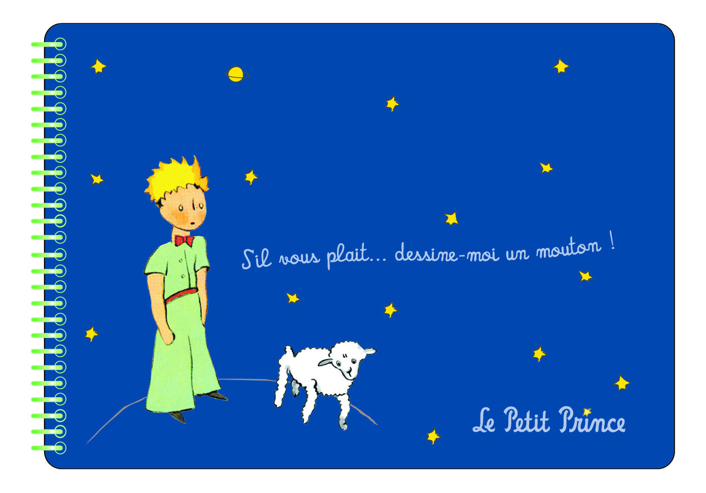 The Little Prince sketchbook - Dark Blue