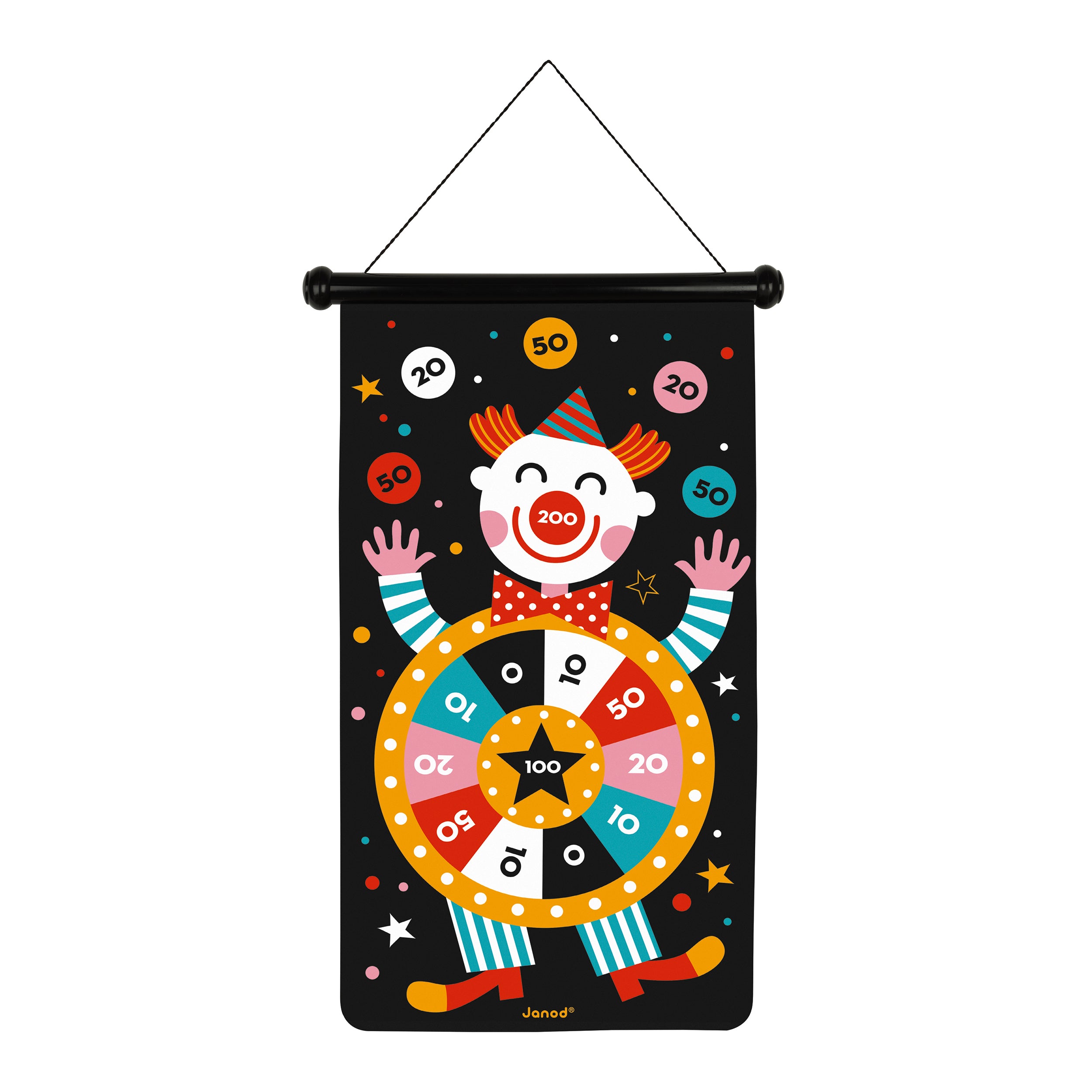 Janod Magnetic Dart Game - Circus