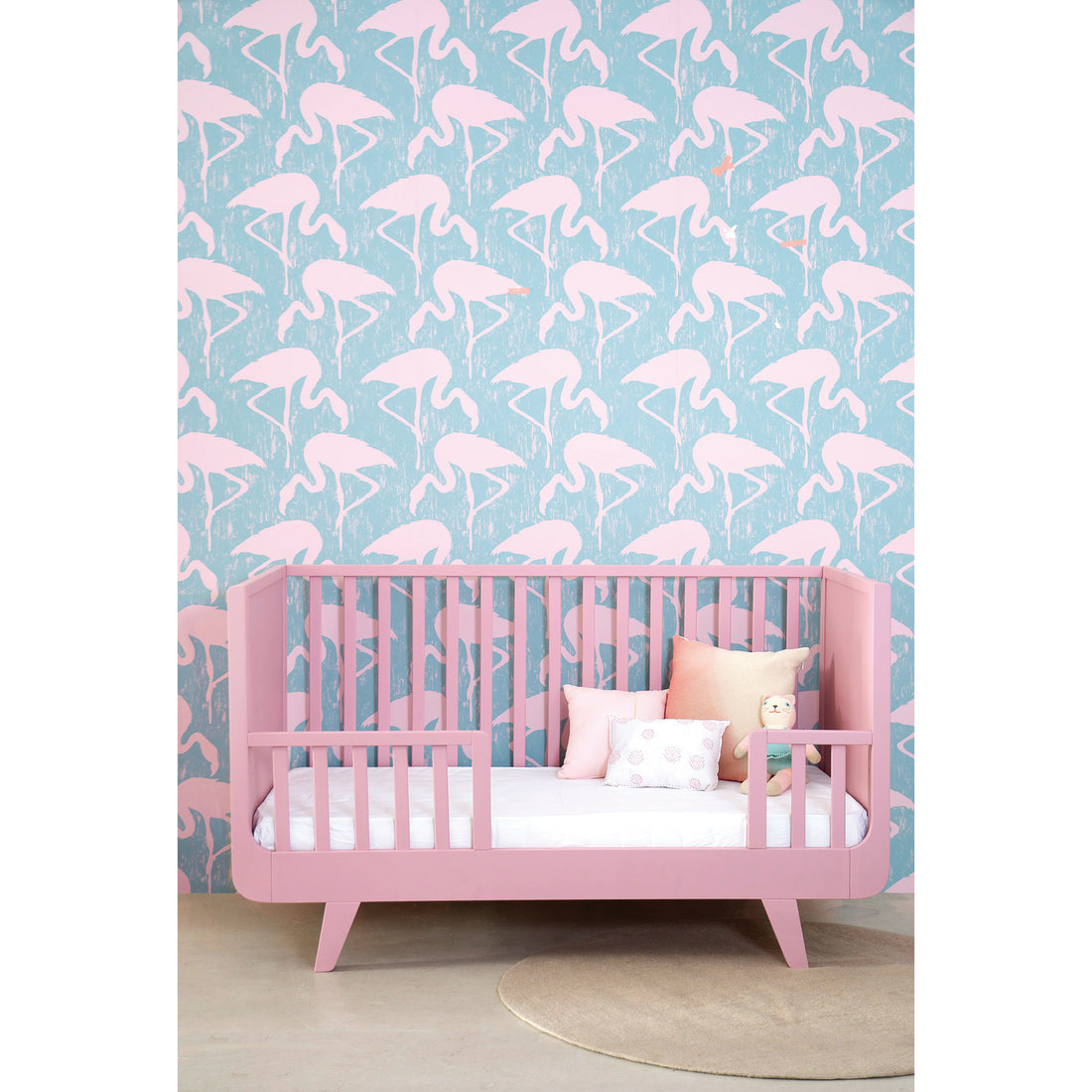 Laurette Lit Joli Môme Crib 70x140cm Grey (Pre-Order; Est. Delivery in 3-4 Months)