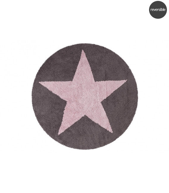 lorena-canals-reversible-star-pink-dark-grey-washable-rug-room-decor-lore-c-sr-pdg-01