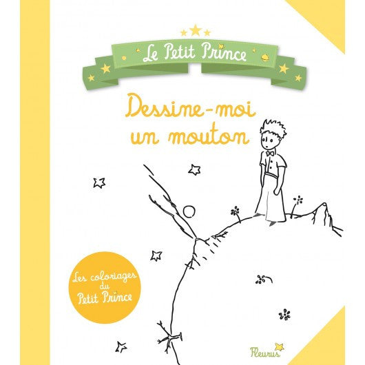 The Little Prince Draw me a Sheep Colouring Book