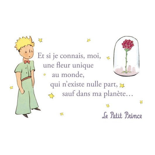 The Little Prince Postcard - Rose 1