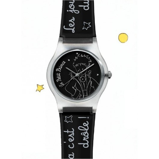 The Little Prince Watch - Black / Silver