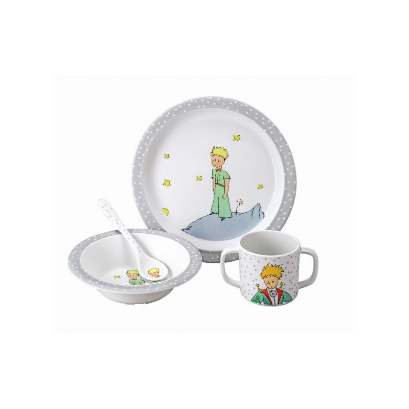 The Little Prince 4 Piece Meal Set - Grey