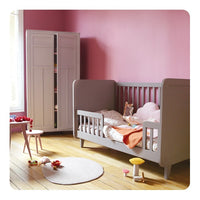 Laurette Kiss Curl Convertible Bed Grey (Pre-Order; Est. Delivery in 3-4 Months)
