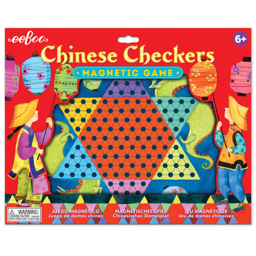 eeBoo Chinese Checkers Magnetic Game