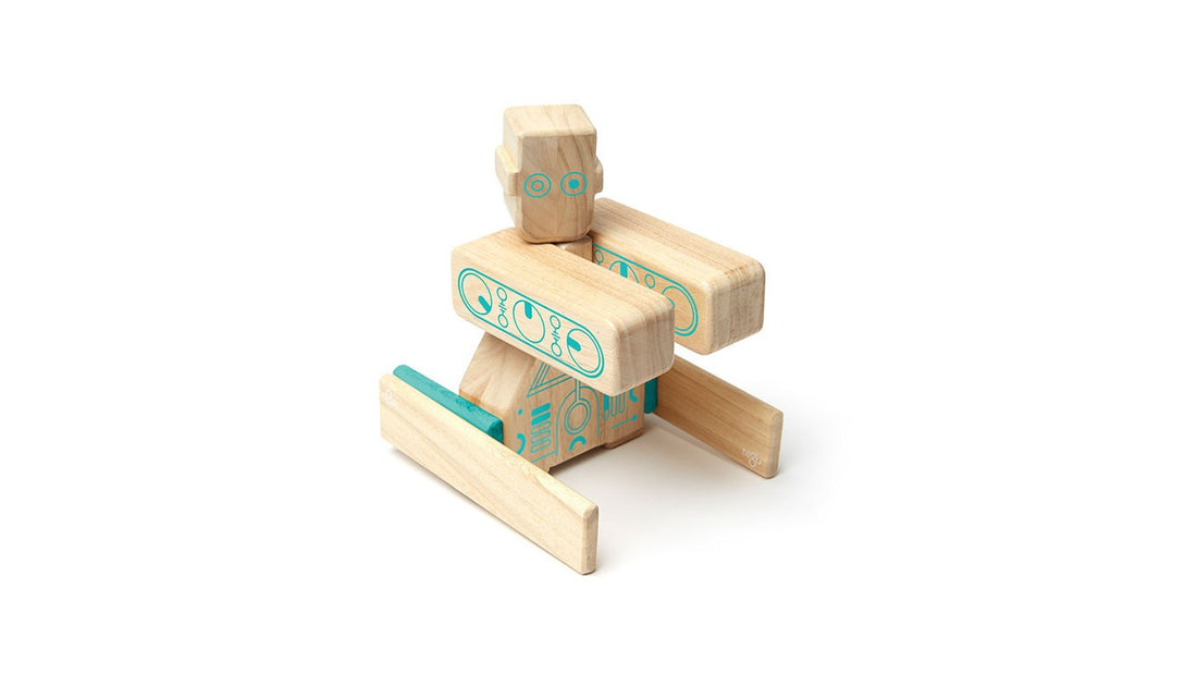 Tegu Future Magbot Magnetic Wooden Block