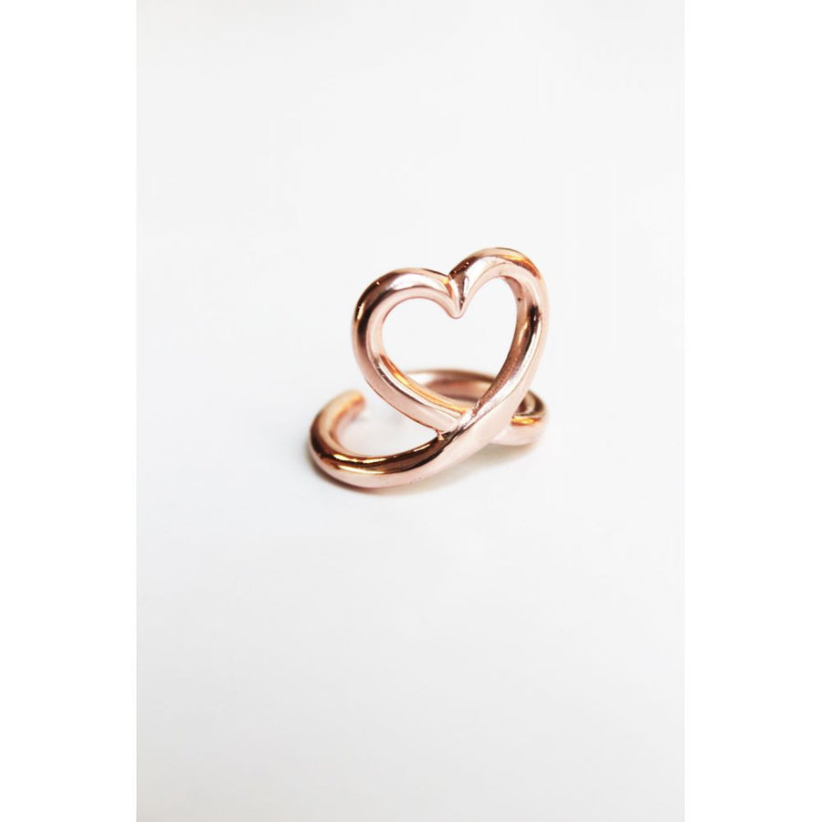 Mimilamour Mon Coeur Adjustable Rosegold Ring