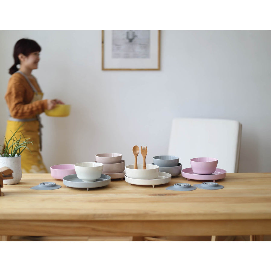 Miniware Cereal Bowl Set Sandy Stone