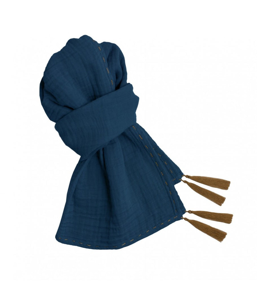 Numero 74 Night Blue Woman Scarf