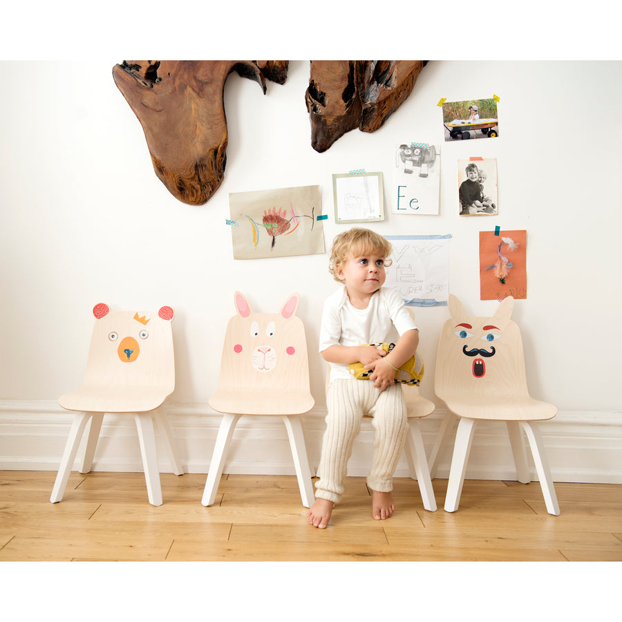 Oeuf Play Chair Rabbit Walnut (Pre-Order; Est. Delivery in 6-10 Weeks)