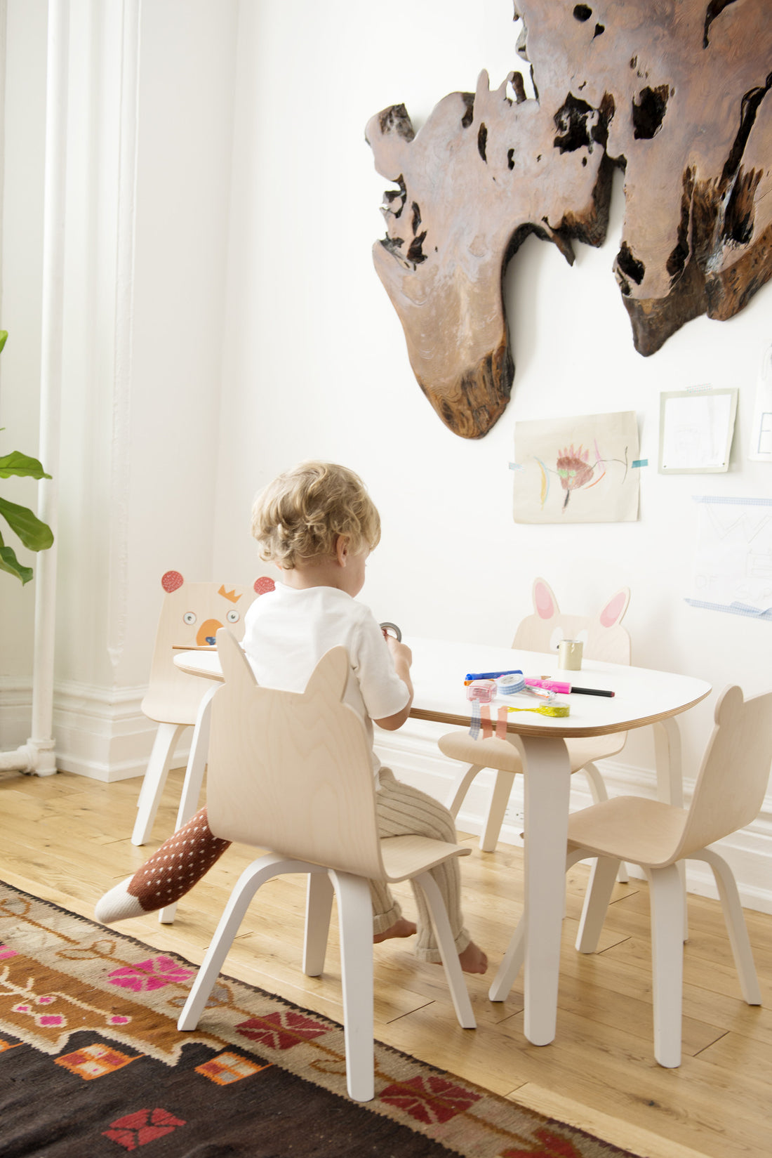 Oeuf Play Chair Rabbit Walnut (Pre-Order; Est. Delivery in 6-10 Weeks)