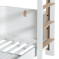 Oliver Furniture Wood Mini+ Low Bunk Bed White/Oak