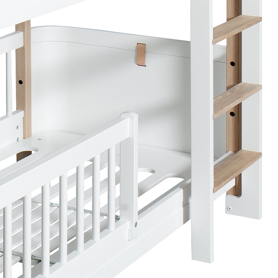 Oliver Furniture Wood Mini+ Low Bunk Bed White/Oak