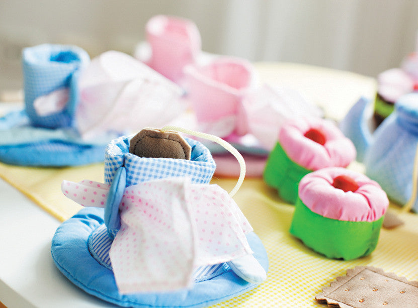 Oskar and Ellen Soft Tea Set with Cupcakes