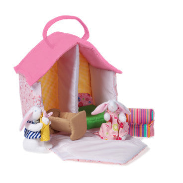 Oskar and Ellen Soft Doll House Set