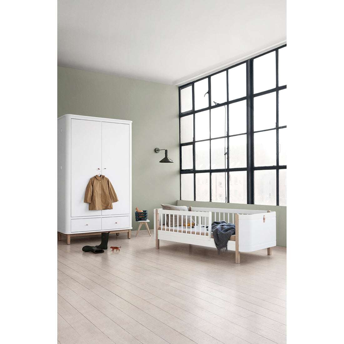 Oliver Furniture Wood Mini+ Junior Bed White/Oak