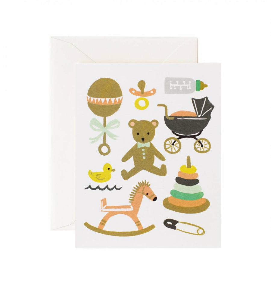 Rifle Paper Co Classic Baby Card