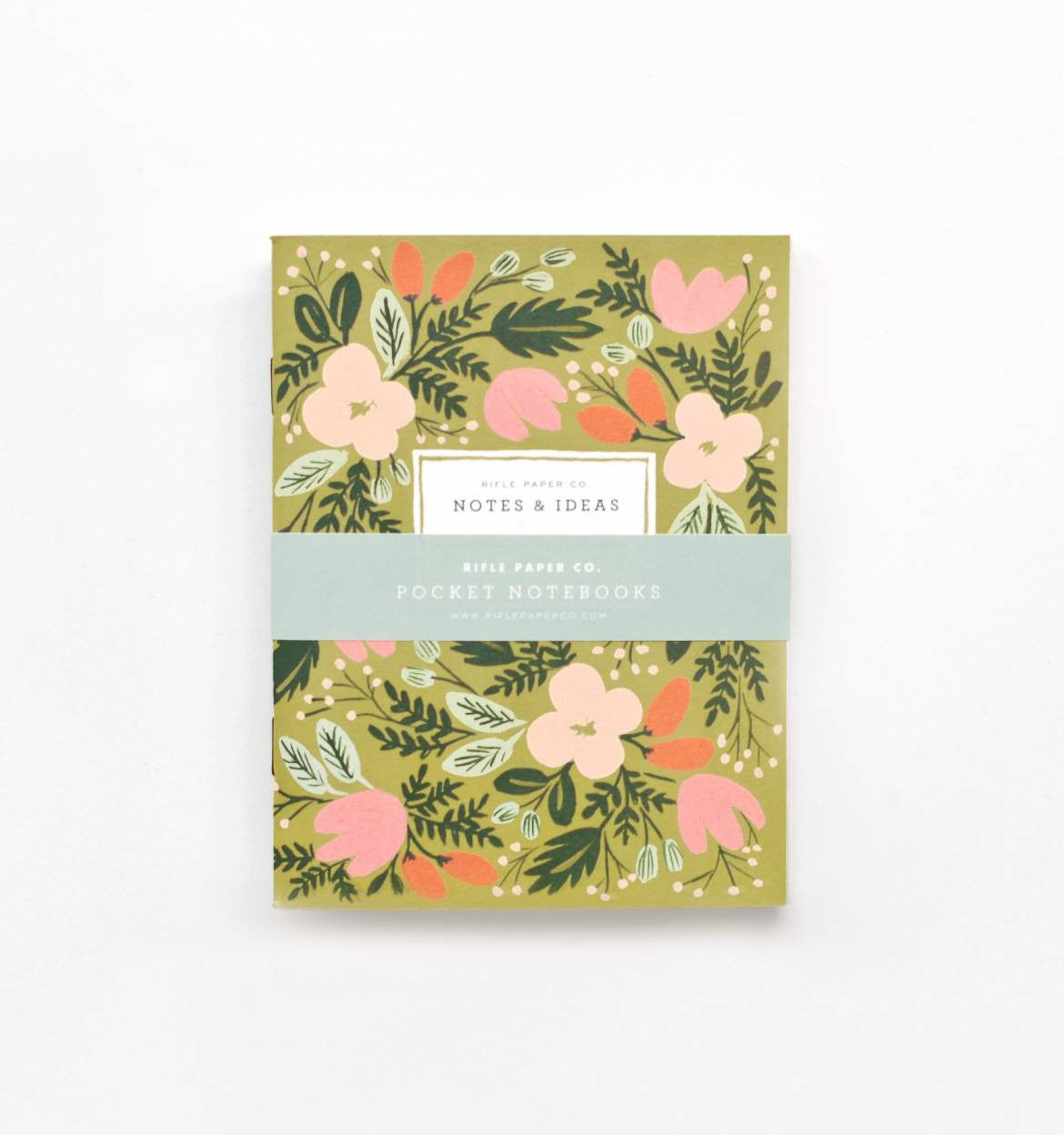 Rifle Paper Co 2 Moss Garden Pocket Notebook Set