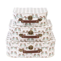 RJB Stone Forest Owl Suitcase