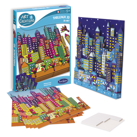 Sentosphère Tableaux 3D - Buildings
