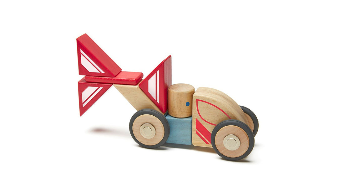 Tegu Stunt Team Skyhook Magnetic Wooden Block