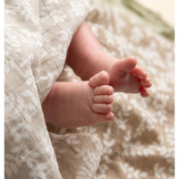 a-little-lovely-company-muslin-cloth-set-of-2-leaves-taupe-baby-nursery-allc-mulebr03-00007