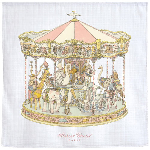 Atelier Choux Muslin Carousel 100x100cm