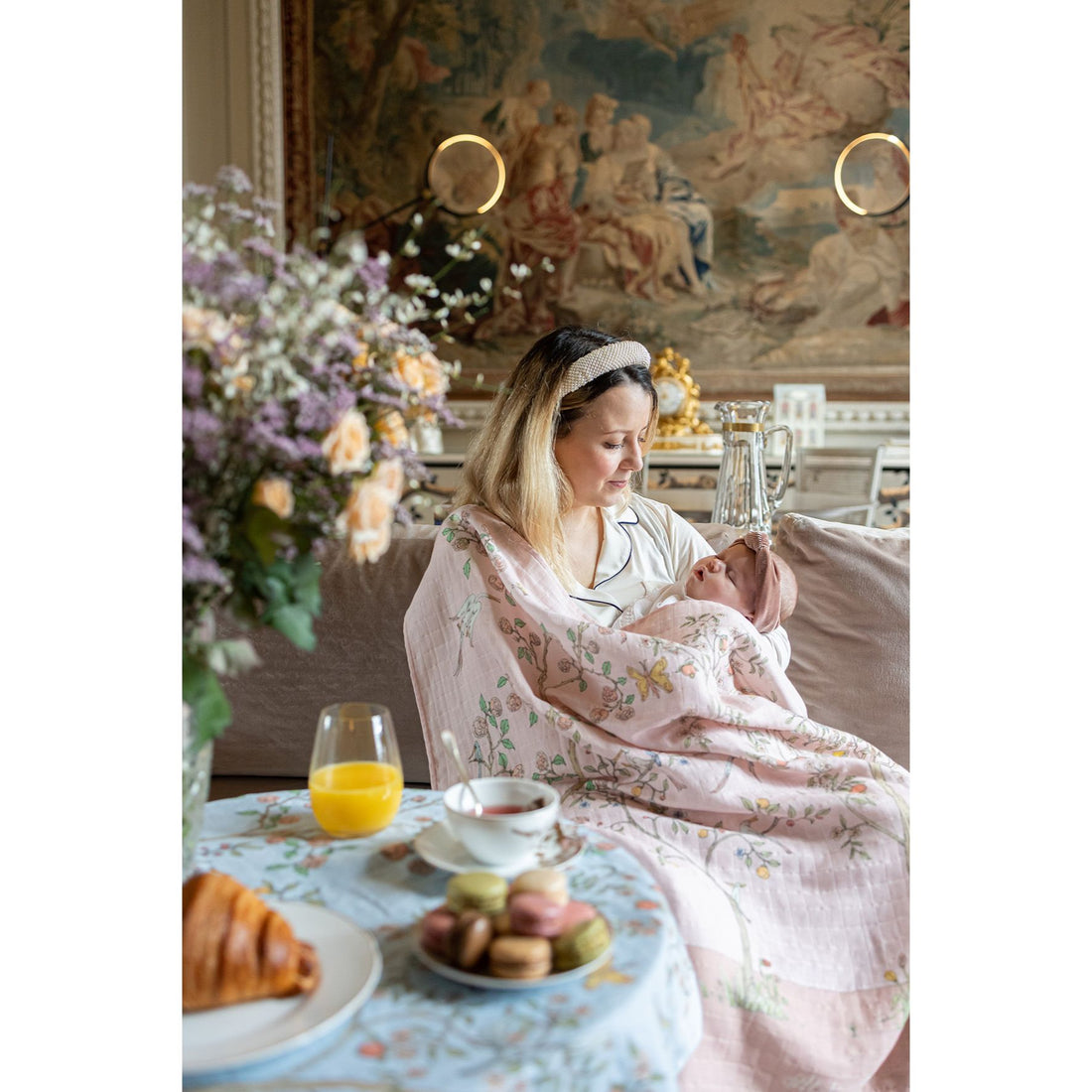 Atelier Choux Muslin in Bloom Pink