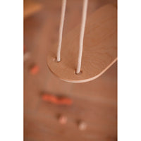babai Wooden Swing+Beige Rope