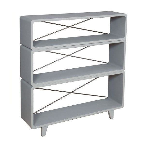 Laurette Bibliothèque Millefeuille Library Shelf Grey (Pre-Order; Est. Delivery in 3-4 Months)