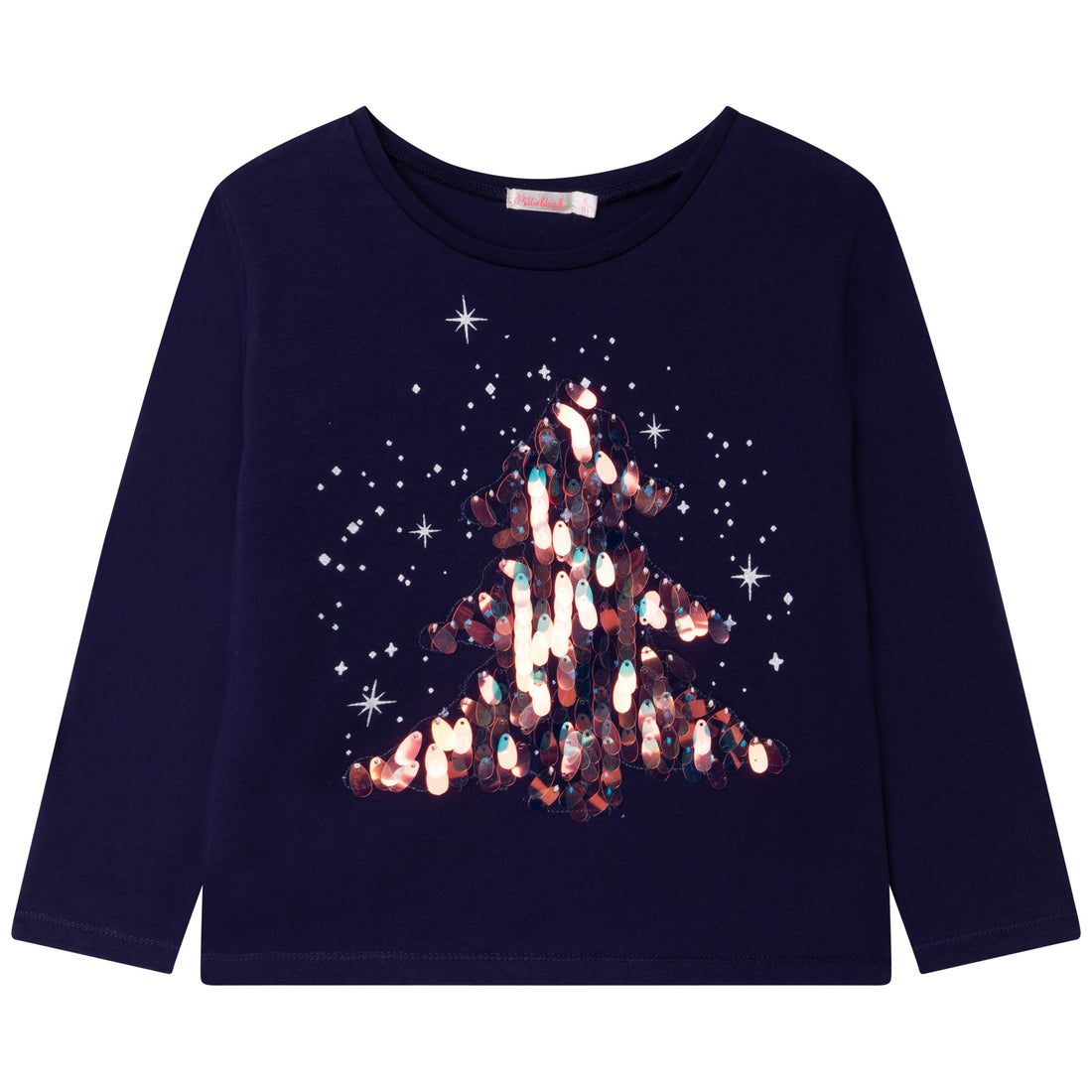 billieblush-t-shirt-ceremonie-navy-bill-w1u15933-3y- (1)