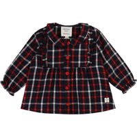 carrement-beau-ruffle-blouse-winter-navy-red- (1)