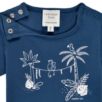 Carrement Beau Short Sleeves T-Shirt Spring 2 Blue